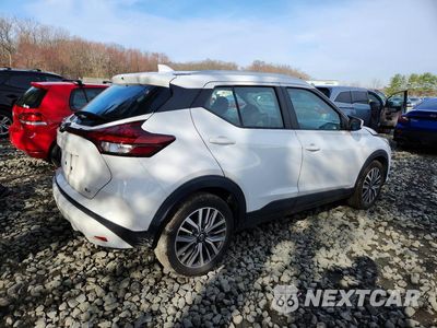 Trzecie zdjęcie samochodu z tyłu: 2022 NISSAN KICKS SV VIN:3N1CP5CV3NL523829 - miniatura