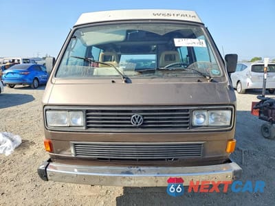 Piąte zdjęcie samochodu w środku: 1987 VOLKSWAGEN VANAGON KOMBI VIN:WV2XB0256GH018257 - miniatura