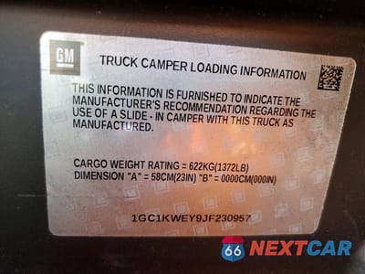 Zdjęcie 12 z 12 samochodu: 2018 CHEVROLET SILVERADO K2500 HEAVY DUTY LTZ VIN:1GC1KWEY9JF230957 - miniatura
