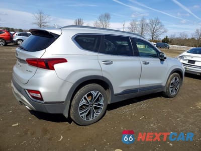 Trzecie zdjęcie samochodu z tyłu: 2020 HYUNDAI SANTA FE LIMITED 2.0T VIN:5NMS5CAA4LH145694 - miniatura