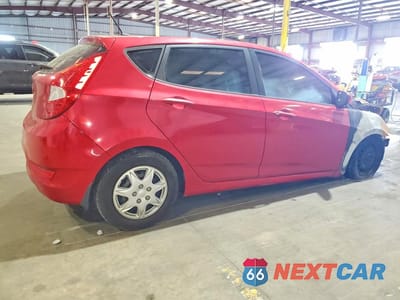 Trzecie zdjęcie samochodu z tyłu: 2015 HYUNDAI ACCENT GS VIN:KMHCT5AE6FU230618 - miniatura