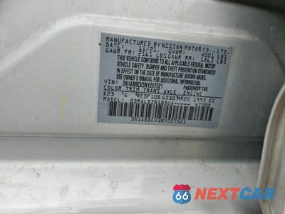 Zdjęcie 12 z 12 samochodu: 2022 NISSAN SENTRA SV VIN:3N1AB8CV3NY207521 - miniatura