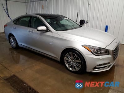Czwarte zdjęcie samochodu z boku: 2018 GENESIS G80 3.8 VIN:KMHGN4JE9JU251669 - miniatura