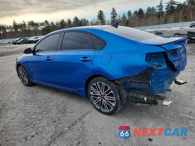 Drugie zdjęcie samochodu z przodu: 2022 KIA FORTE GT VIN:3KPF44AC9NE443910 - miniatura