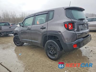 Drugie zdjęcie samochodu z przodu: 2021 JEEP RENEGADE SPORT VIN:ZACNJDAB8MPM38367 - miniatura