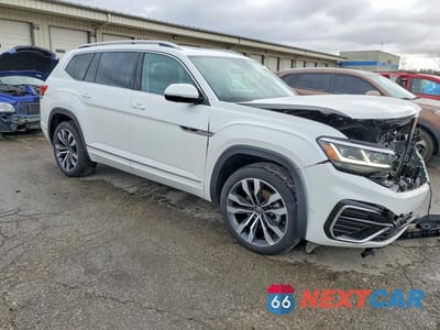 Czwarte zdjęcie samochodu z boku: 2022 VOLKSWAGEN ATLAS VIN:1V2FR2CA7NC536593 - miniatura
