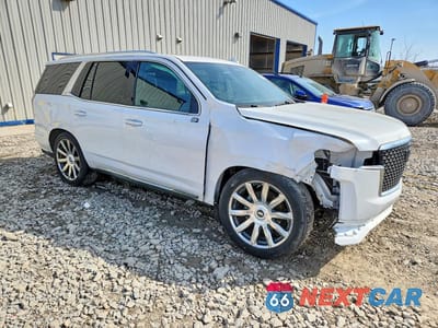 Czwarte zdjęcie samochodu z boku: 2021 CADILLAC ESCALADE PREMIUM LUXURY PLATINUM VIN:1GYS4DKL4MR398434 - miniatura