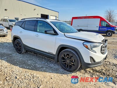 Czwarte zdjęcie samochodu z boku: 2019 GMC TERRAIN SLE VIN:3GKALTEX1KL381855 - miniatura