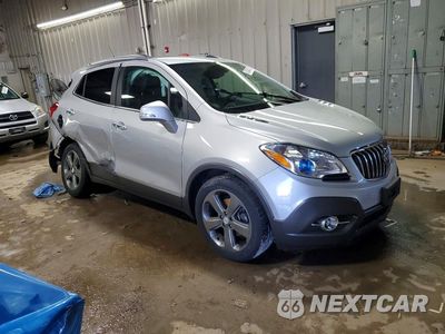 Czwarte zdjęcie samochodu z boku: 2014 BUICK ENCORE CONVENIENCE VIN:KL4CJBSB1EB717274 - miniatura