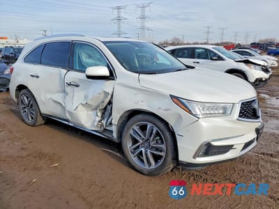Czwarte zdjęcie samochodu z boku: 2018 ACURA MDX ADVANCE VIN:5J8YD4H83JL007583 - miniatura