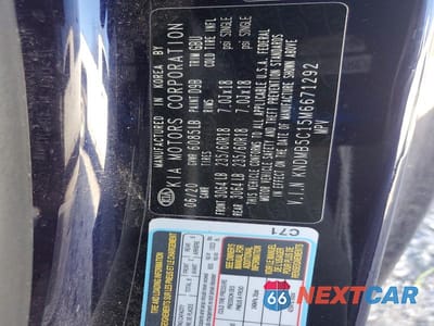 Zdjęcie 14 z 14 samochodu: 2021 KIA SEDONA EX VIN:KNDMB5C15M6671292 - miniatura