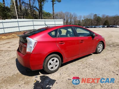 Trzecie zdjęcie samochodu z tyłu: 2010 TOYOTA PRIUS II VIN:JTDKN3DU5A0074038 - miniatura