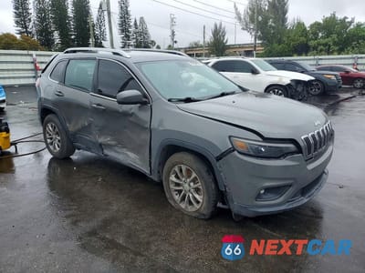 Czwarte zdjęcie samochodu z boku: 2020 JEEP CHEROKEE LATITUDE PLUS VIN:1C4PJLLBXLD628137 - miniatura