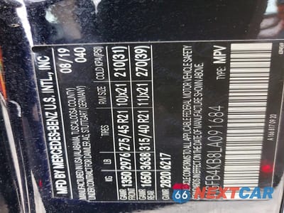 Zdjęcie 13 z 13 samochodu: 2020 MERCEDES-BENZ GLE 350 4MATIC VIN:4JGFB4KB8LA091684 - miniatura