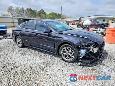 Czwarte zdjęcie samochodu z boku: 2023 HYUNDAI SONATA SEL VIN:KMHL64JA8PA302839 - miniatura