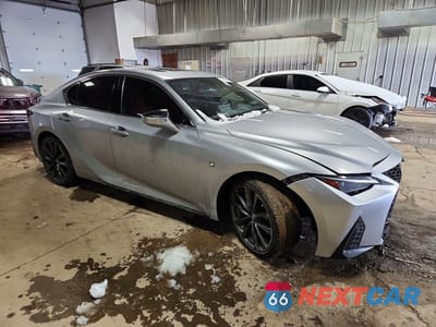 Czwarte zdjęcie samochodu z boku: 2022 LEXUS IS 350 F SPORT VIN:JTHGZ1E29N5023645 - miniatura