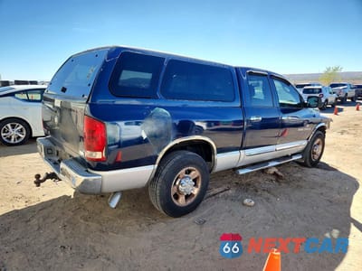 Trzecie zdjęcie samochodu z tyłu: 2005 DODGE RAM 2500 ST VIN:3D7KR28C45G824892 - miniatura