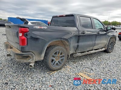Trzecie zdjęcie samochodu z tyłu: 2025 CHEVROLET SILVERADO K1500 CUSTOM VIN:1GCPKBEK4SZ242416 - miniatura