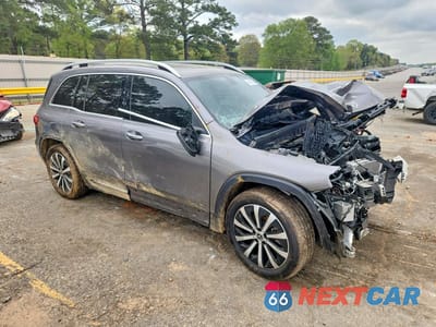 Czwarte zdjęcie samochodu z boku: 2021 MERCEDES-BENZ GLB 250 VIN:W1N4M4GB2MW125193 - miniatura