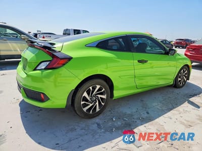 Trzecie zdjęcie samochodu z tyłu: 2018 HONDA CIVIC LX VIN:2HGFC4B08JH304293 - miniatura