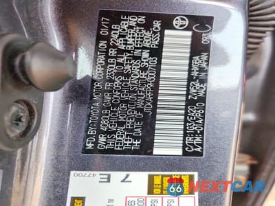 Zdjęcie 12 z 12 samochodu: 2017 TOYOTA PRIUS PRIME ADVANCED VIN:JTDKARFP9H3007103 - miniatura