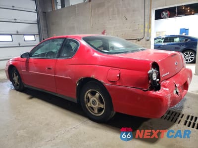 Drugie zdjęcie samochodu z przodu: 2004 CHEVROLET MONTE CARLO LS VIN:2G1WW12E349141723 - miniatura