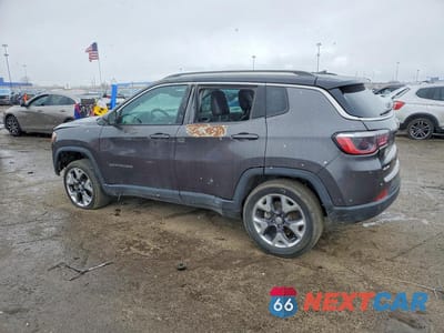Drugie zdjęcie samochodu z przodu: 2021 JEEP COMPASS LIMITED VIN:3C4NJDCB3MT596334 - miniatura