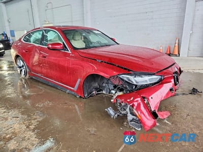 Czwarte zdjęcie samochodu z boku: 2025 BMW I4 XDRIVE 40 VIN:WBY43HD02SFU96922 - miniatura