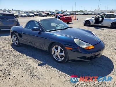 Czwarte zdjęcie samochodu z boku: 2000 PORSCHE BOXSTER VIN:WP0CA2986YU620144 - miniatura