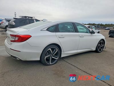 Trzecie zdjęcie samochodu z tyłu: 2020 HONDA ACCORD SPORT VIN:1HGCV1F36LA155089 - miniatura