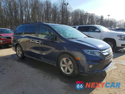 Czwarte zdjęcie samochodu z boku: 2019 HONDA ODYSSEY EXL VIN:5FNRL6H70KB082769 - miniatura