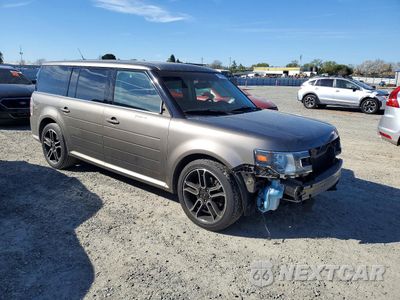 Czwarte zdjęcie samochodu z boku: 2014 FORD FLEX SEL VIN:2FMGK5C83EBD13620 - miniatura