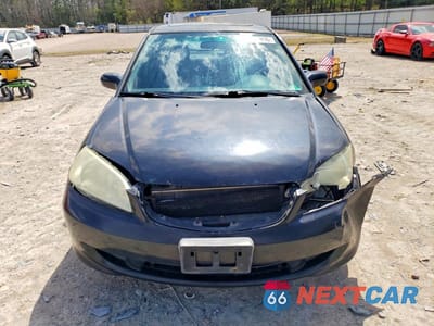 Piąte zdjęcie samochodu w środku: 2005 HONDA CIVIC EX VIN:2HGES26735H544139 - miniatura