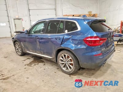 Drugie zdjęcie samochodu z przodu: 2019 BMW X3 XDRIVE30I VIN:5UXTR9C58KLP76861 - miniatura