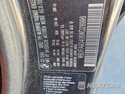 Zdjęcie 13 z 13 samochodu: 2006 BMW X3 3.0I VIN:WBXPA93406WD28996 - miniatura