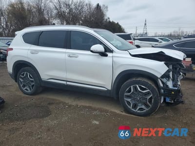 Czwarte zdjęcie samochodu z boku: 2022 HYUNDAI SANTA FE HYBRID LIMITED VIN:KM8S5DA19NU054501 - miniatura