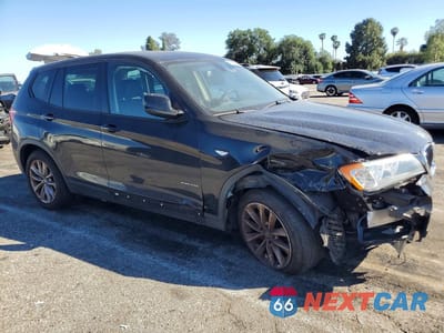 Czwarte zdjęcie samochodu z boku: 2013 BMW X3 XDRIVE28I VIN:5UXWX9C51D0A08777 - miniatura