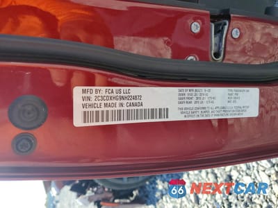 Zdjęcie 12 z 12 samochodu: 2022 DODGE CHARGER GT VIN:2C3CDXHG9NH224872 - miniatura