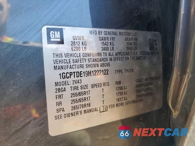 Zdjęcie 12 z 12 samochodu: 2017 CHEVROLET COLORADO Z71 VIN:1GCPTDE19H1222122 - miniatura
