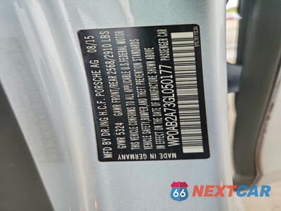 Zdjęcie 12 z 12 samochodu: 2016 PORSCHE PANAMERA S VIN:WP0AB2A73GL050177 - miniatura