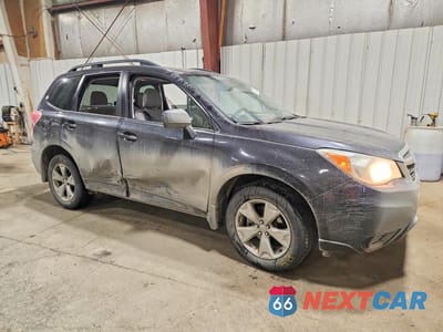 Czwarte zdjęcie samochodu z boku: 2015 SUBARU FORESTER 2.5I PREMIUM VIN:JF2SJADCXFH543481 - miniatura