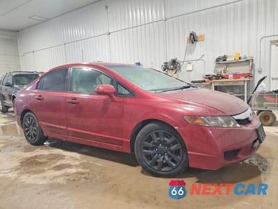 Czwarte zdjęcie samochodu z boku: 2011 HONDA CIVIC VIN:2HGFA1F53BH548879 - miniatura