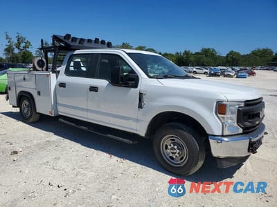 Czwarte zdjęcie samochodu z boku: 2021 FORD F250 SUPER DUTY UTILITY / SERVICE TRUCK VIN:1FD7W2A64MED61456 - miniatura