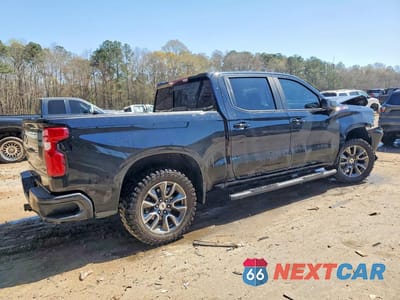 Trzecie zdjęcie samochodu z tyłu: 2021 CHEVROLET SILVERADO K1500 RST VIN:3GCUYEED8MG245083 - miniatura