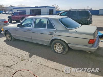 Drugie zdjęcie samochodu z przodu: 1983 MERCEDES BENZ 380 SEL VIN:WDBCA33A6DB045551 - miniatura