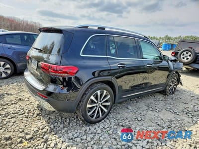 Trzecie zdjęcie samochodu z tyłu: 2023 MERCEDES-BENZ GLB 250 4MATIC VIN:W1N4M4HB6PW280252 - miniatura