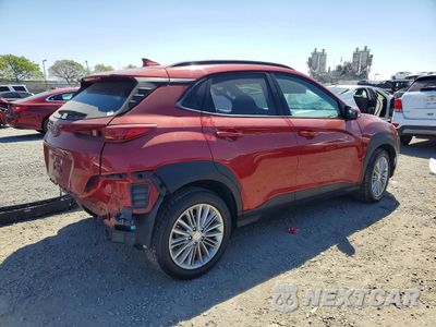 Trzecie zdjęcie samochodu z tyłu: 2020 HYUNDAI KONA SEL PLUS VIN:KM8K62AAXLU558957 - miniatura