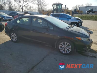 Czwarte zdjęcie samochodu z boku: 2012 HONDA CIVIC EX VIN:2HGFB2F88CH590611 - miniatura
