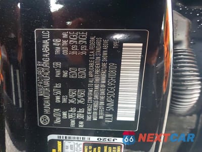 Zdjęcie 14 z 14 samochodu: 2025 HYUNDAI SANTA FE CALLIGRAPHY VIN:5NMP5DGL9SH108109 - miniatura