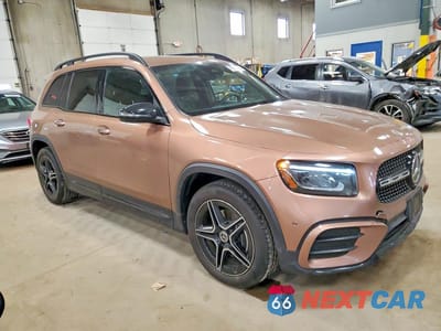 Czwarte zdjęcie samochodu z boku: 2024 MERCEDES-BENZ GLB 250 4MATIC VIN:W1N4M4HB3RW355704 - miniatura